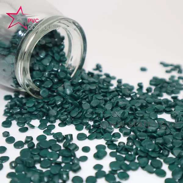Modified PVC Granules for Fencing Mesh High Glossy Grade photo-3