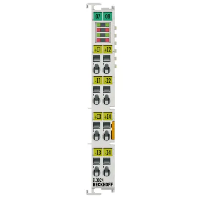 BECKHOFF EL3024 EtherCAT 4-канальный аналоговый модуль ввода 4-20 мА токовый ввод дифференциальный промышленный автоматизированный IO-терминал PLC-модуль