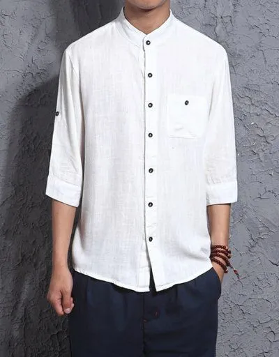 Men's 3/4 Sleeve Shirt