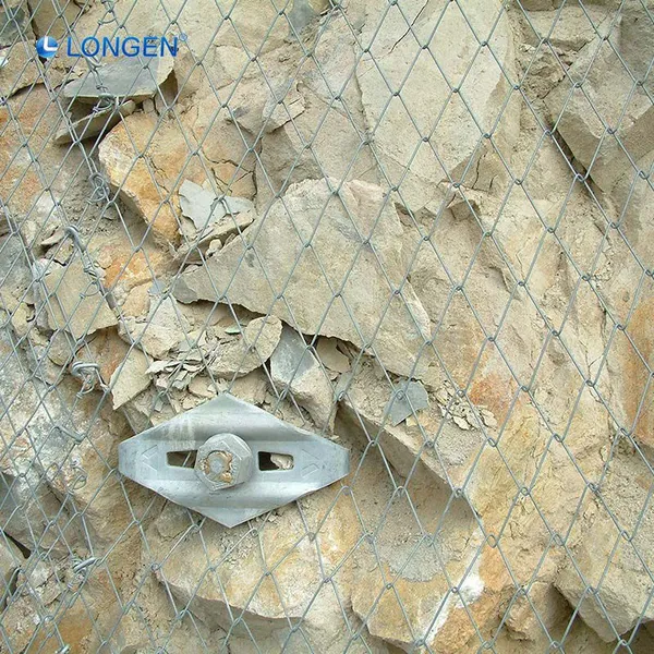 Rockfall Netting G80 4.6 Hot Dip Galvanizing Wire Mesh Landslide Prevention Mesh Secure Unstable Mountain Slopes Effectively photo-4