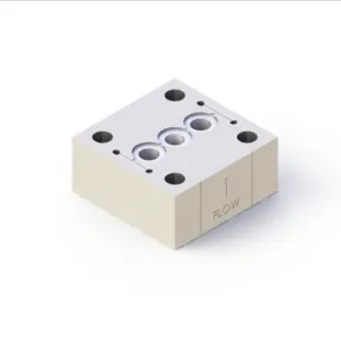 ICHOR Rückschlagventil MCV‑18‑1‑3‑2‑B‑U Hydraulisches Einweg-Rückschlagventil
