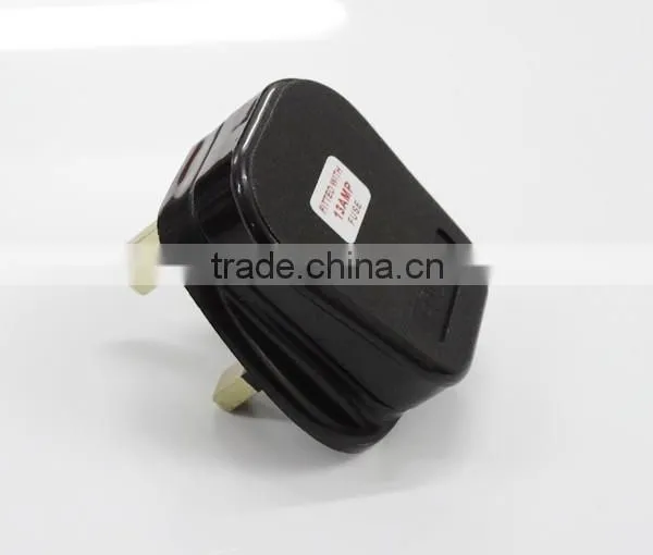Top Convenience AC 3-Prong UK Rewirable Plug Power Cord UK Plug With Fuse photo-5