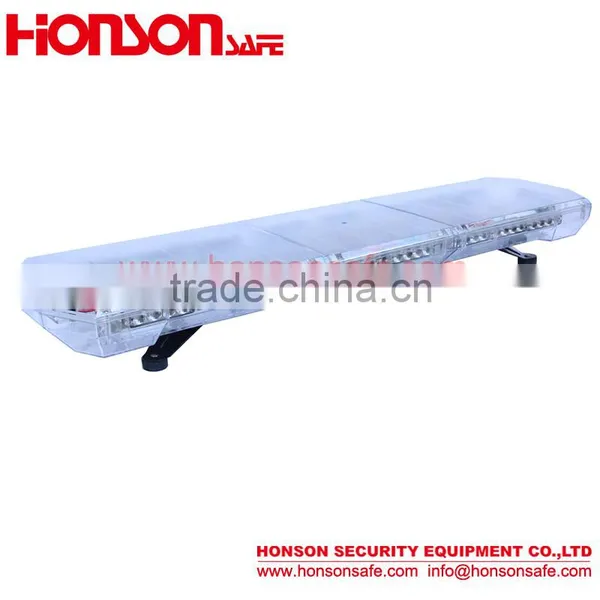 3W Led Flashing Strobe Amber Warning Light Bar HS4121 photo-4