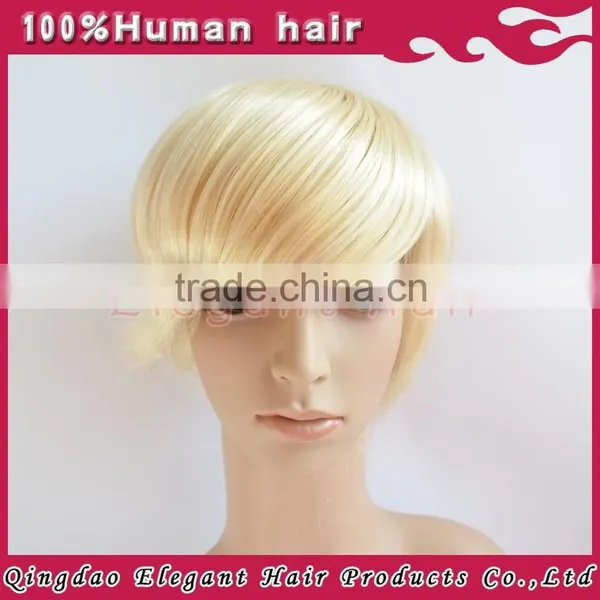 High Quality Fashion Human Hair Pieces / Hair Piece For Men photo-3