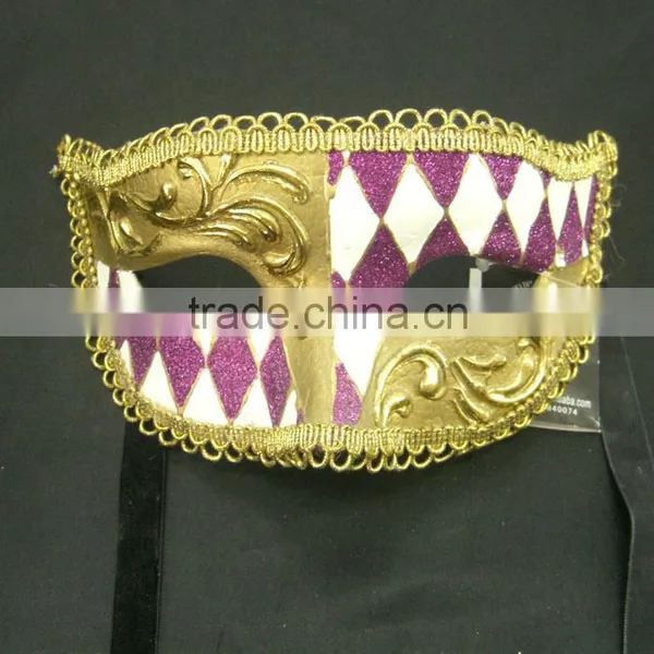 Princess Party Magic Venice Mask Masquerade Ball Half Face Mask Blank Masquerade Mask photo-4