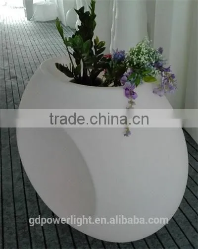 New PE Plastic Flowerpot With LED Lights & Lighting YXF-11090 photo-5