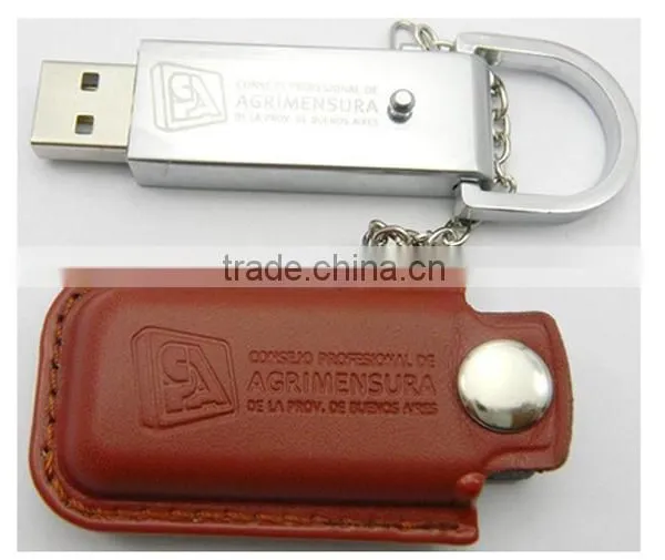 Wholesale 8gb Leather Usb Flash Drive Bulk With LOGO photo-2