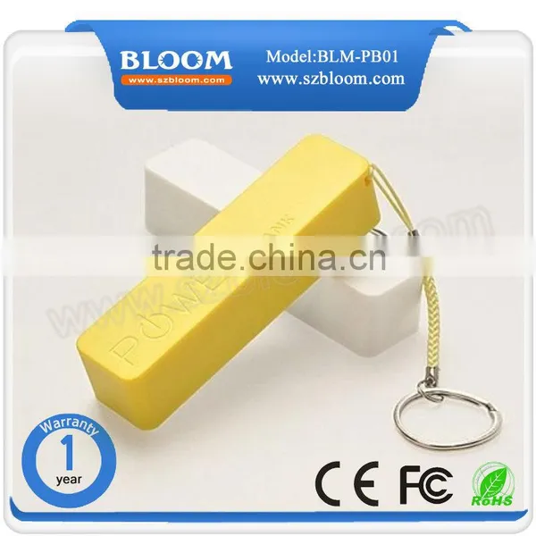 1 Dollar Cheapest Perfume Keychain 2600mah Portable Mobile Power Bank Quality Choice photo-2