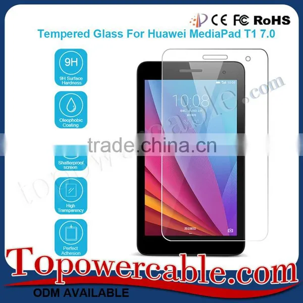 Premium 0.26mm Thinnest Tempered Glass Tablet Pc Mobile Screen Protector For Huawei Media Pad T1 7.0 photo-2