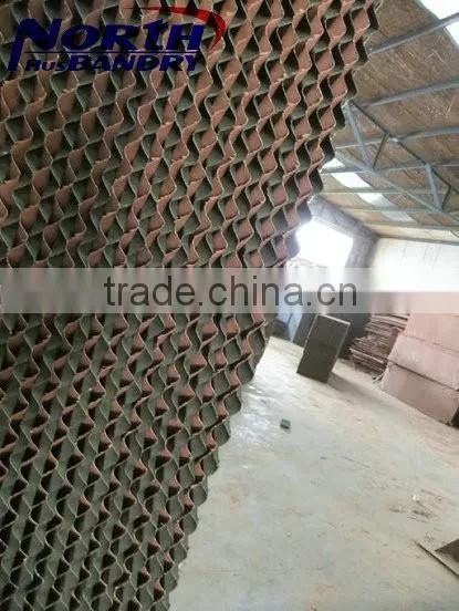 Automatic Green House Evaperative Cooling Pad With Brown or Blue Color photo-4