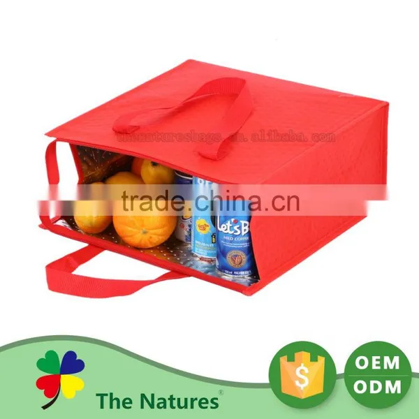 Lowest Price Glassic Frozen Food Promotional Nylon Insulated Cooler Bag photo-2