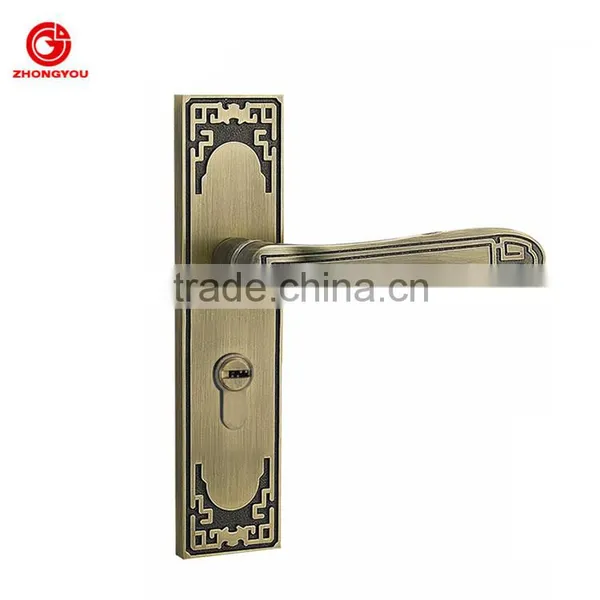 Lockable Door Handles With High Security Padlock and Gate Lock With Key 2013-A57