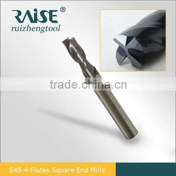 Zhangjiagang Raise Tungsten Carbide Butt End Mill for Metal Removal