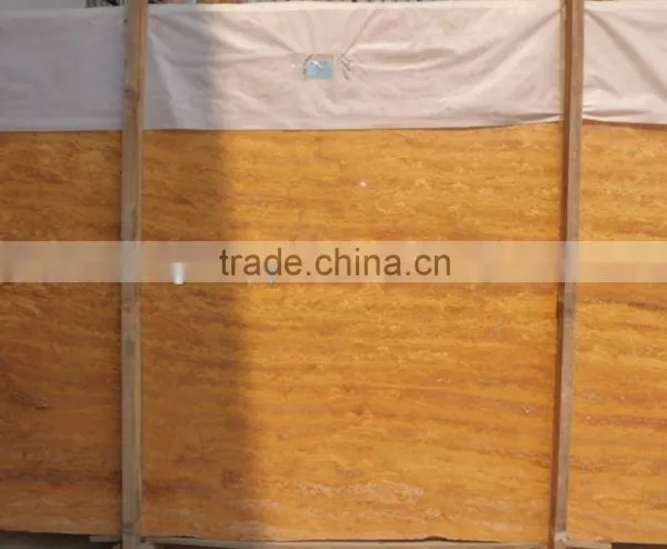Best Quality Golden Travertine Tile Slab photo-3