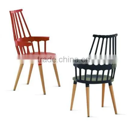 High Quality Wholesale PP Plastic Comback Chair photo-4