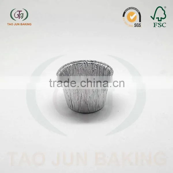 Disposable Aluminum Foil Cups Baking Bake Muffin Cupcake Tin photo-3