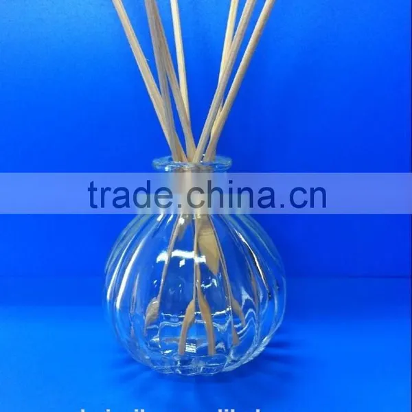 Wholesale 55ml Pumpkin Aroma Glass Reed Diffuser Bottle Decorative With Gold/sliver/black Screw Lid photo-2