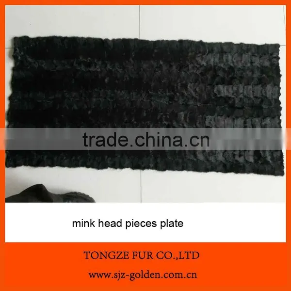 Mink Head Pieces Plate