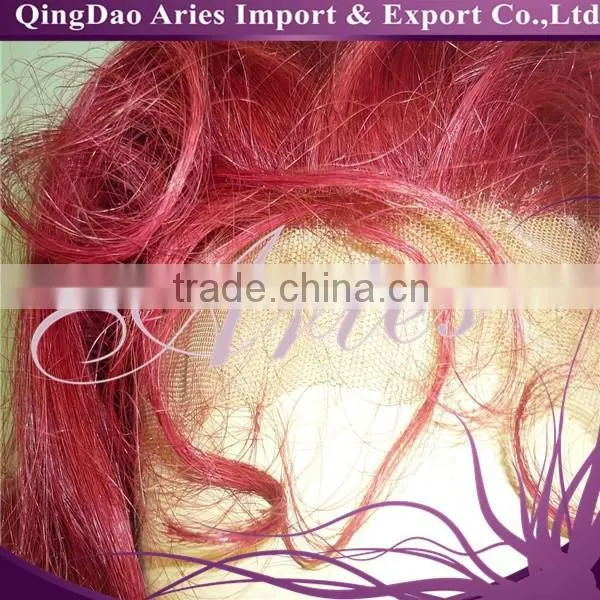LONG Layered Auburn Red Lace Front Synthetic Wig. Heat Safe. Hand Cut & Styled photo-5