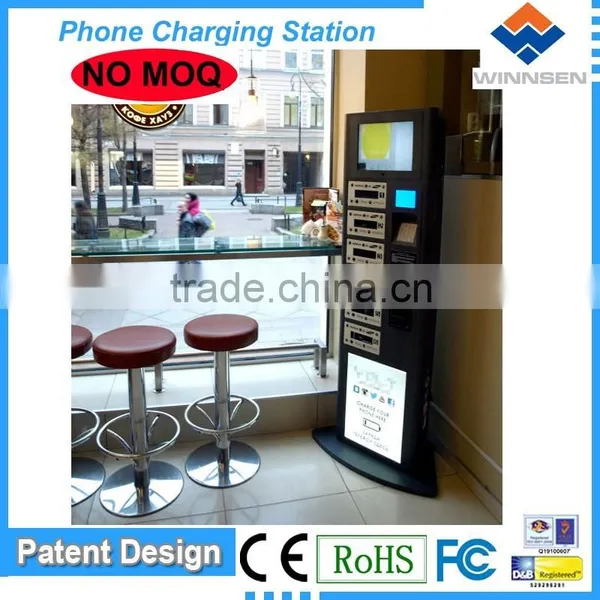 RFID Operated Cell Station, Locker Emergency Mobile Phone Charging Station for Restaurant, Mobile Phone Lockers APC-06A photo-4