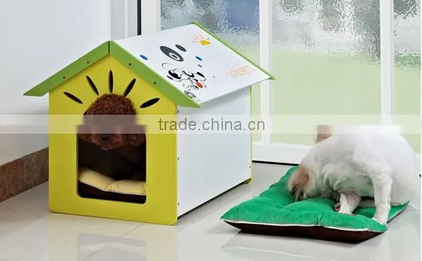 Wooden Dog House Indoor