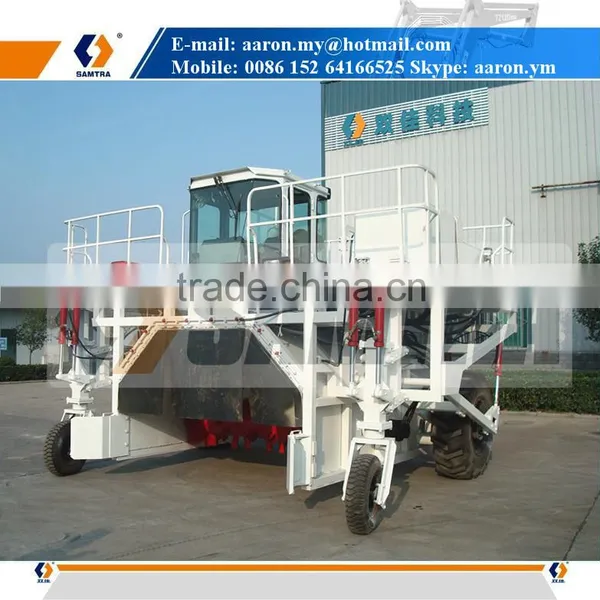 Self-propelled Compost Turner, Hydraulic Driven Roller and Walking Wheels Composter photo-5