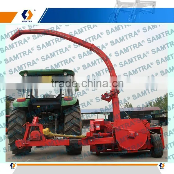 Tractor Mounted Corn Combine Harvester, Silage Harvester photo-2