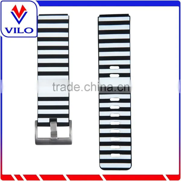 Soft Rubber Wrist Band Watch Strap For Fitbit Blaze, For Fitbit Blaze Silicone Wrist Strap photo-3