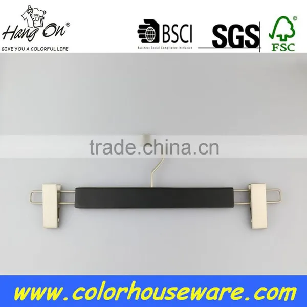 Black Wooden Hangers Luxury for Clothes photo-4