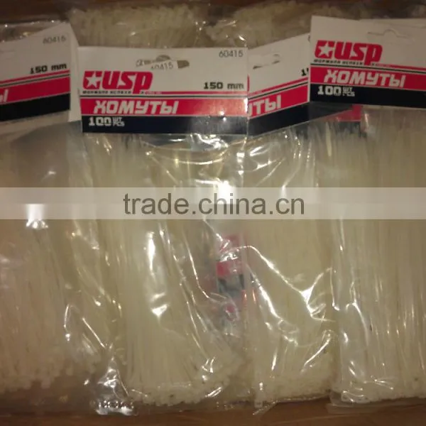 WHOLESALES Heat-resisting 8*150 PA66 Nylon Cable Ties (UL Certificate)94v-2 photo-3