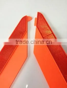 LED Safety Warning Triangle Reflector 17 Inch Emergency Road Flasher photo-3
