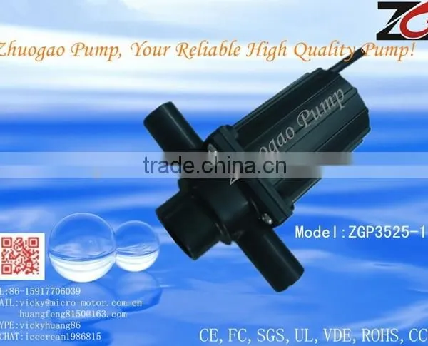 DC Solar Water Pump 12v/24v (CE, UL, ROHS, VDE, FC, CCC Low Power Consumption, Safe and Low Noise) photo-3