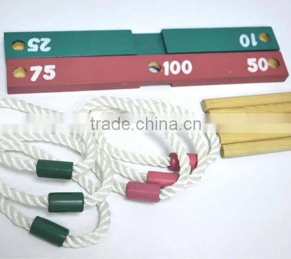 Wooden Toy Ring Toss Game photo-3