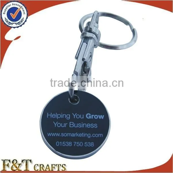 Shopping Keychain Trolley Coin Holder With Your Own Logo photo-5
