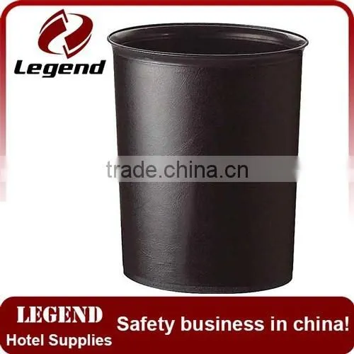 High Quality PU Leather Advertising Garbage Bin photo-6