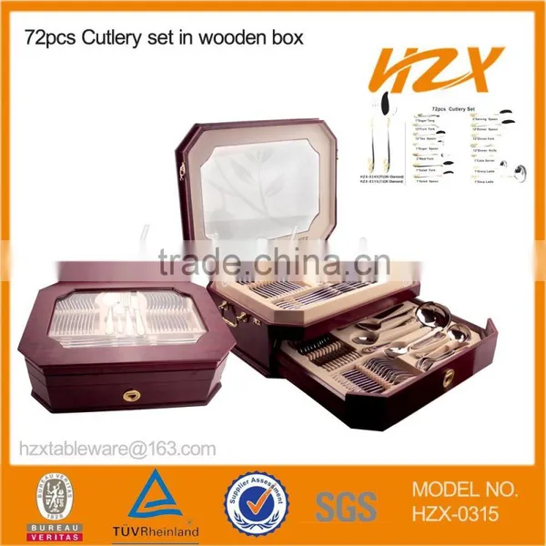 72pcs Cutlery Set