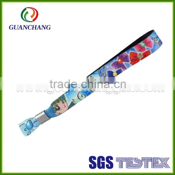 Polyester Festival Fabric Wristbands, Fabric Wristbands for Sale photo-5