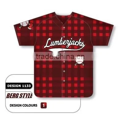 100% Polyester Baseball Jersey, Custom Sublimated Baseball Jersey, Baseball Jerseys,customized Sublimated Baseball Jerse/At BERG