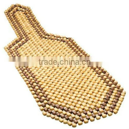Wood Beaded Seat Cushion