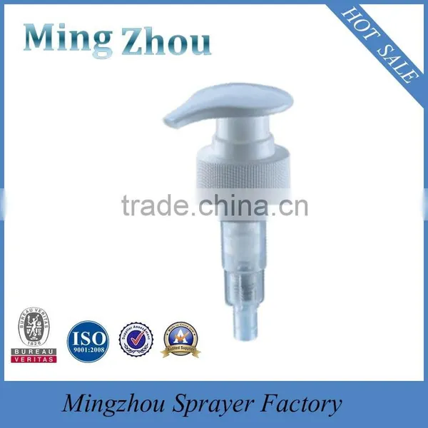 MZ- Wholesale Cosmetic Usage Plastic PP Screw Lotion Pump With Non-fill Feature photo-3
