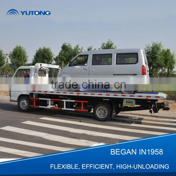 YUTONG 4x2 Efficient 3 Ton Platform Wrecker Truck photo-2