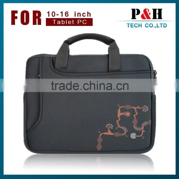 New Design Trendy Ladies Neoprene Zipper Fancy Laptop Bags photo-4