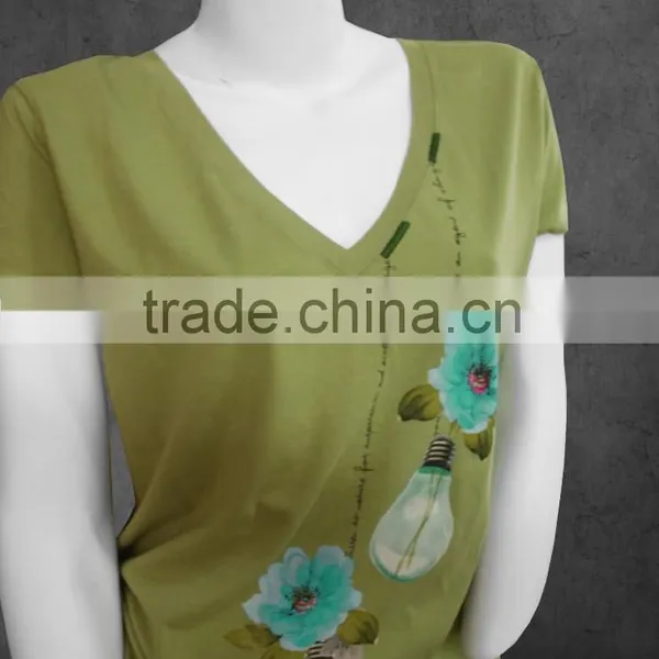 Peru 100% Pima Cotton T-shirt Certified in ODM Service