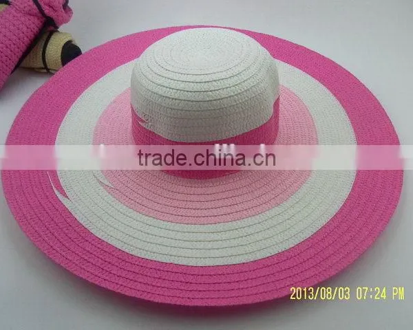 Made in Zhejiang China Special Discount Cheap Large Brim Beach Hat Sun Visors