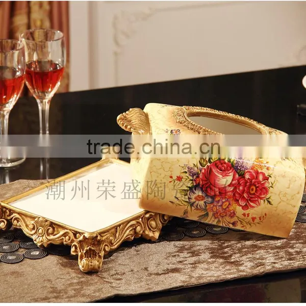 Wholesale Ceramic Napkin Holder photo-4