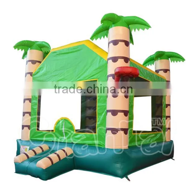 Wholesale Inflatable Palm Tree Boucer for Sale, Cheap Inflatable Jumping Bouncer for Kids Game photo-4