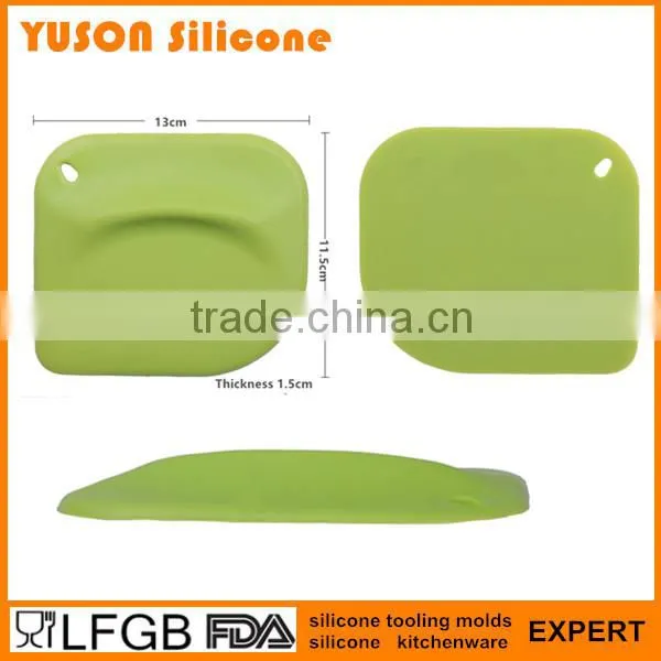 All Purpose Food Grade Square Wiper Blade Bowl Silicone Scraper Quality Choice photo-4