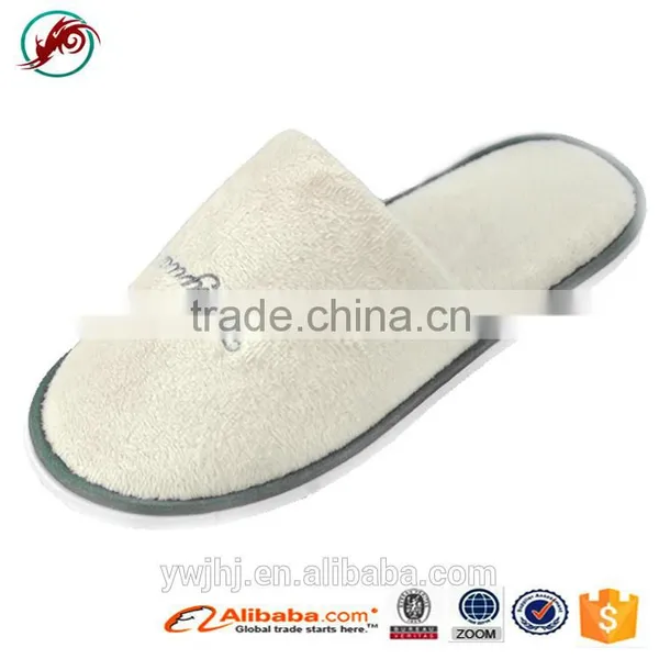 Latest Soft Sole Slippers Velvet Hotel Slipper Ladies Flat Slipper(HJCT1000) photo-3