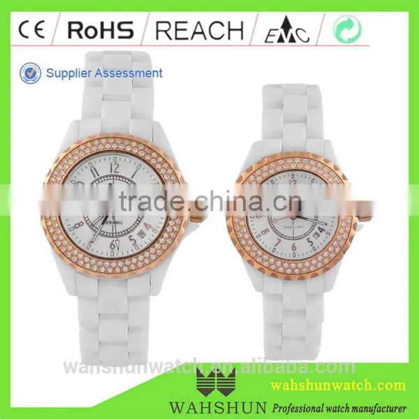 2016 Fashion Replacement Ceramic Sapphire Lovers Watch photo-2