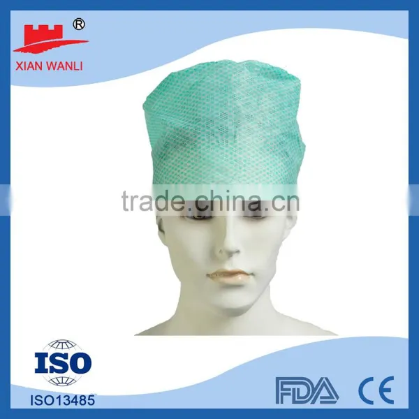 Medical Surgical Disposable Nonwoven Printed Disposable Snood Cap photo-5